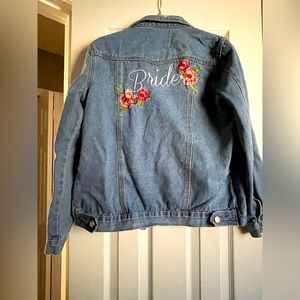 Bride jean jacket